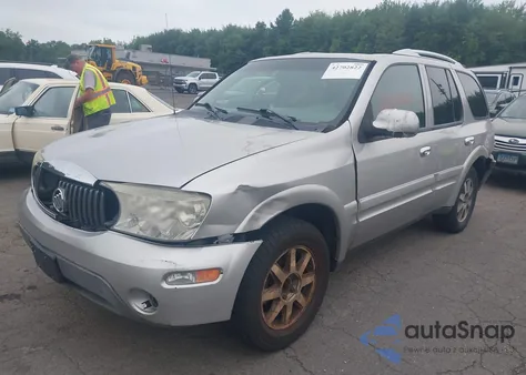 2006 Buick Rainier Cxl из США, поврежденный, VIN 5GADT13S562285000